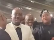 Pastor Jerry Eze and Daddy Freeze spotted live at Obi Cubana’s 50th birthday ceremony