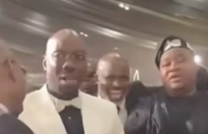 Pastor Jerry Eze and Daddy Freeze spotted live at Obi Cubana’s 50th birthday ceremony