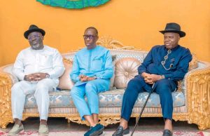 Bayelsa, Delta Governors Meet to Strategize on Lagos-Calabar Coastal Road Benefits, May 31, 2025.