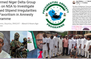 Desperate Blackmail by Disgruntled Ex-Officials Will Not Derail Amnesty Programme Reforms