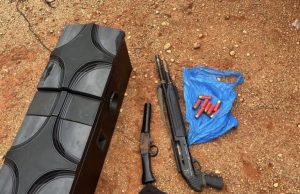 BREAKING: Ogun Police Arrest Notorious Kidnap Gang, Recover Deadly Weapons.