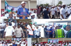 Democracy Day Solidarity Walk: General Elaye Dollar Slaboh, Niger Delta Stakeholders Rally Behind Dr. Otuaro, Declare Support for President Tinubu Ahead of 2027