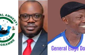 Big Relief! Amnesty Chairman Applauds Dr. Dennis Otuaro for Clearing Outstanding Student Stipends.