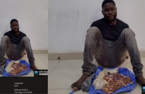 EXPOSED: Nigerian Soldier On Leave Caught With 350 Live Rounds Hidden In Sack At Maiduguri Park