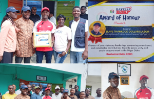 Bayelsa Live TV Honours Gen. Elaye Slaboh With Prestigious Award of Excellence.