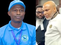 Gen. Elaye ThankGod Dollar Slaboh Debunks Viral Claims Alleging That Tompolo Issued a 21-Day Ultimatum for Nnamdi Kanu’s Release, Warning Mischief-Makers to Stop Dragging the Niger Delta Leader’s Name Into Falsehoods.
