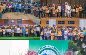 PAP Storms Delta & Bayelsa Universities as Dr. Dennis Otuaro Distributes Laptops to Amnesty Student’s.