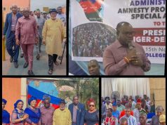 OTUARO STRENGTHENS TIES WITH NIGER DELTANS IN LAGOS.