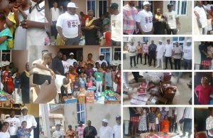 General Elaye Slaboh Brings Hope to Orphanage Homes in Yenagoa with Food and Cash Donations.